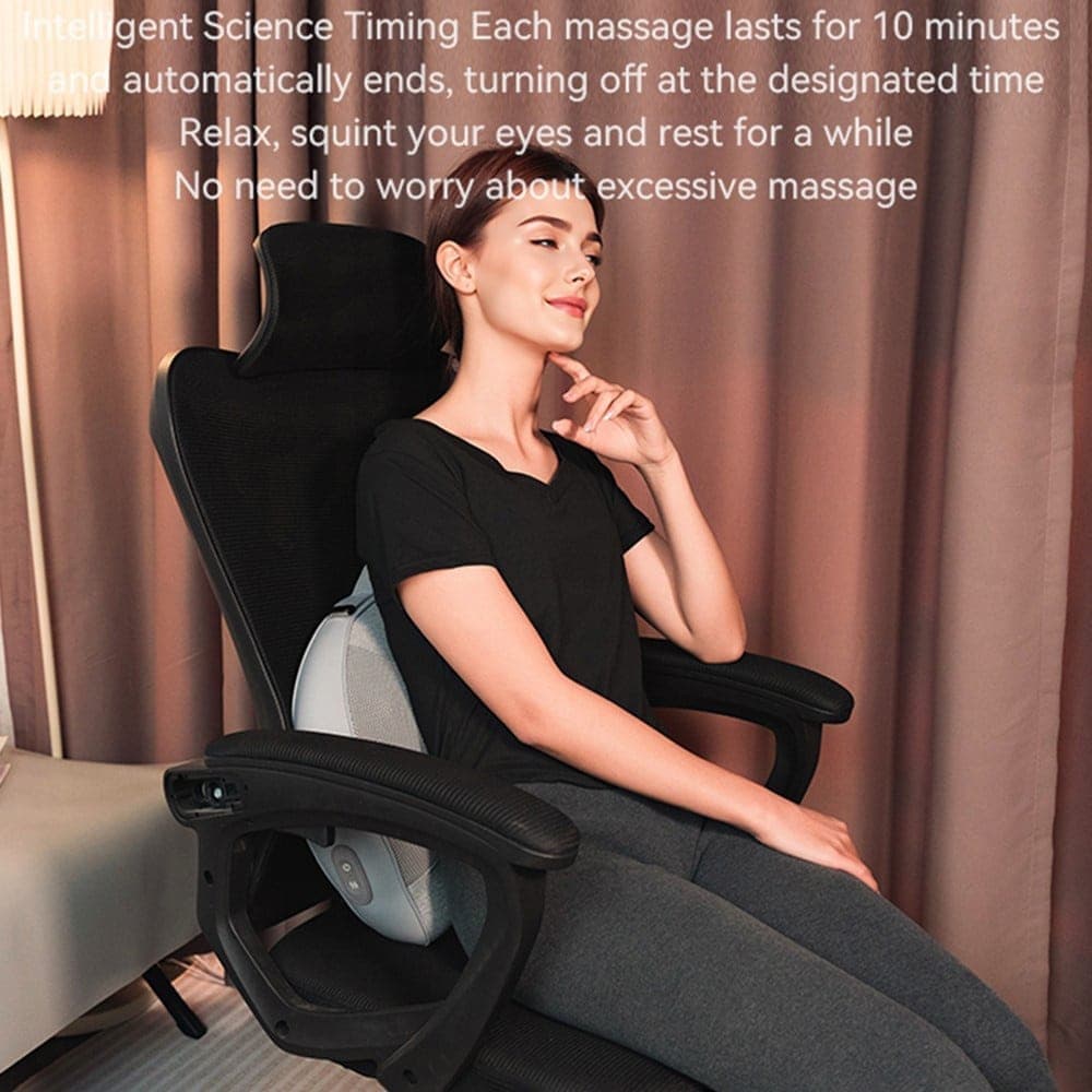 Yesido - Back Massager (mg15) - With Heating Function, Quiet Operation, 32w, 2000mah - Gray 4