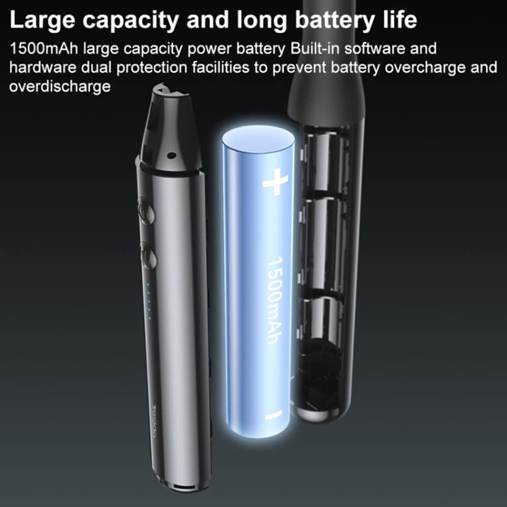 Yesido - Handheld Back Massager (mg07) - Usb, 15w, 1500mah, 5 Levels Of Intensity Adjustable - Black 8