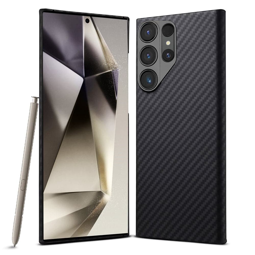 Techsuit Aramid Fiber - θήκη για Samsung Galaxy S24 Ultra - Μαύρο 2