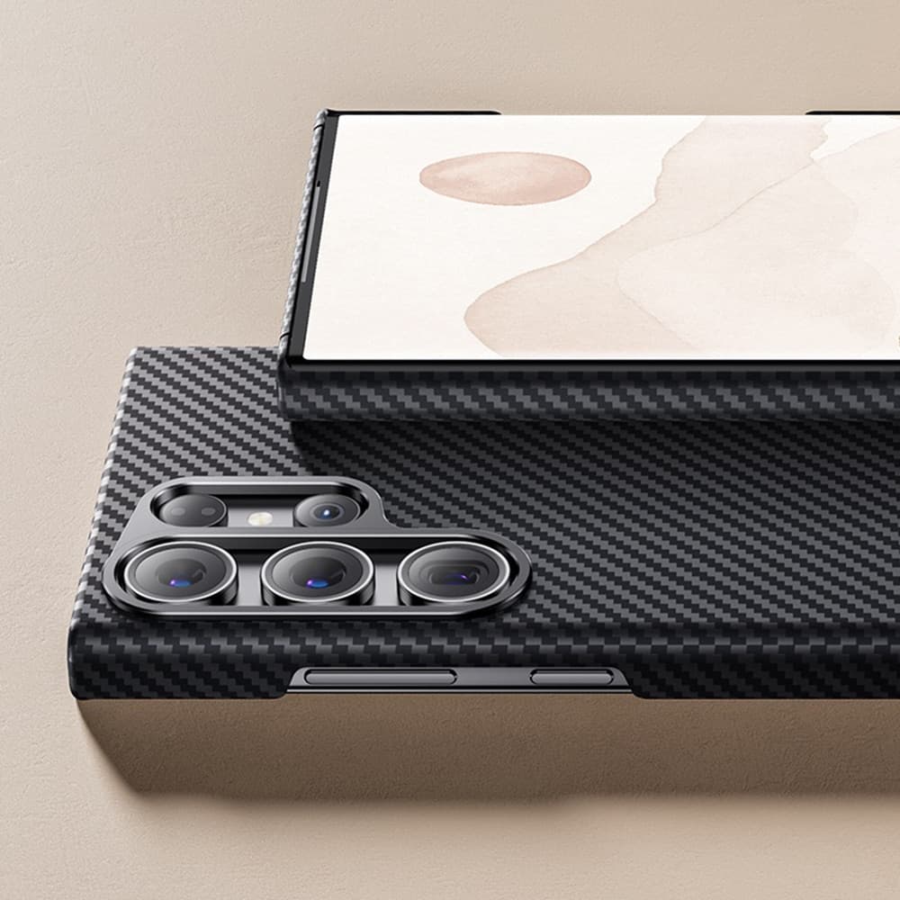 Techsuit Aramid Fiber - θήκη για Samsung Galaxy S24 Ultra - Μαύρο 6