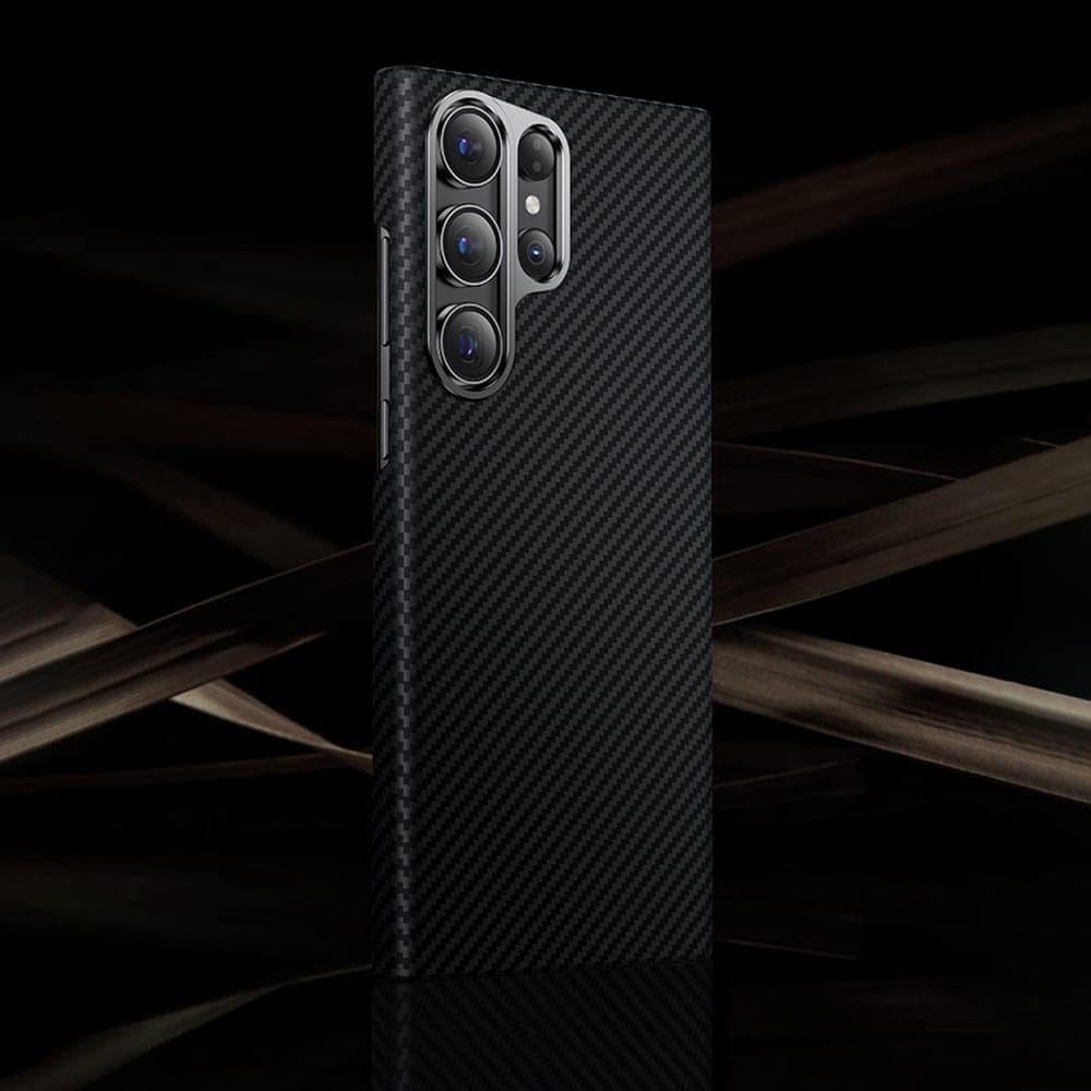Techsuit Aramid Fiber - θήκη για Samsung Galaxy S24 Ultra - Μαύρο 4