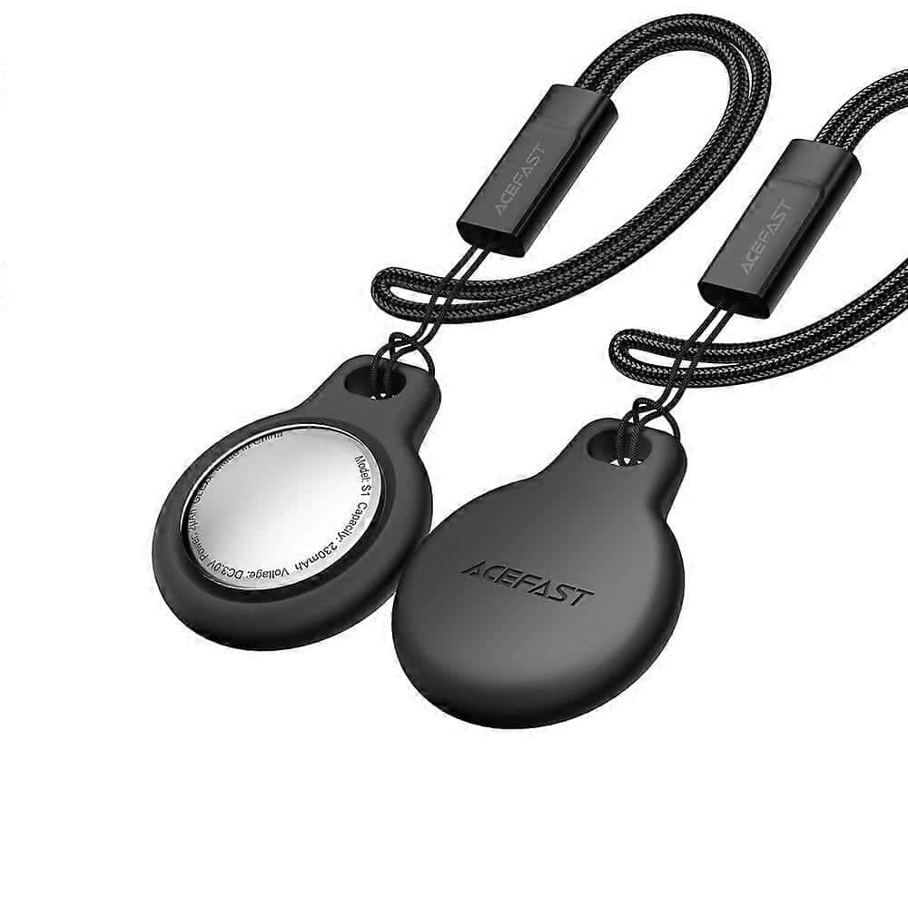 Acefast - Smart Tracker (s1) - Compatible With Apple Find My (ios Only), Bluetooth, 230mah - Gray 3