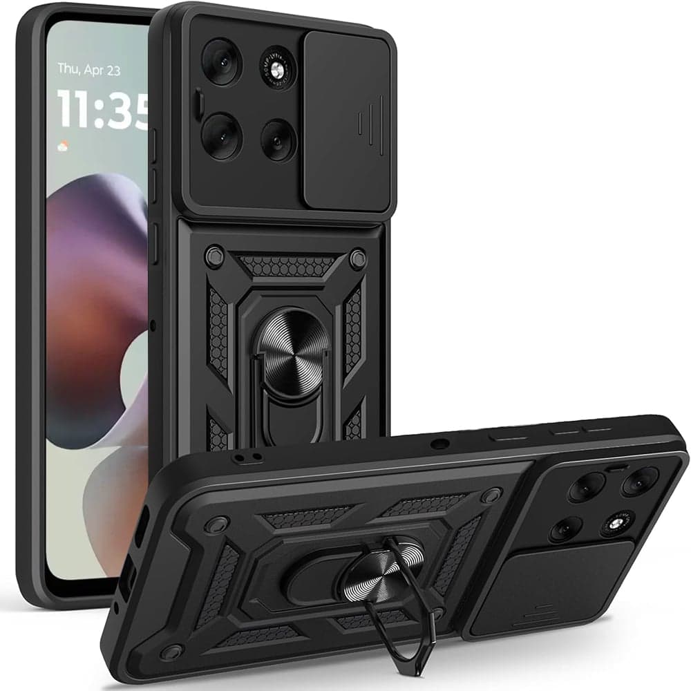 Techsuit CamShield Series - θήκη για Motorola Moto G56 - Μαύρο