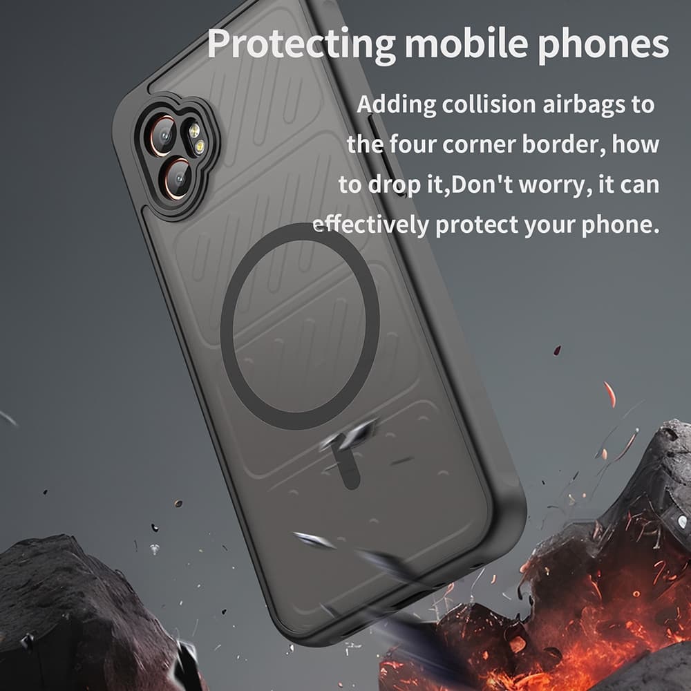 Techsuit HaloFrost II MagSafe - θήκη για Samsung Galaxy XCover7 Pro - Μωβ 4