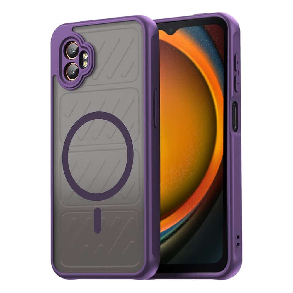 Techsuit HaloFrost II MagSafe - θήκη για Samsung Galaxy XCover7 Pro - Μωβ