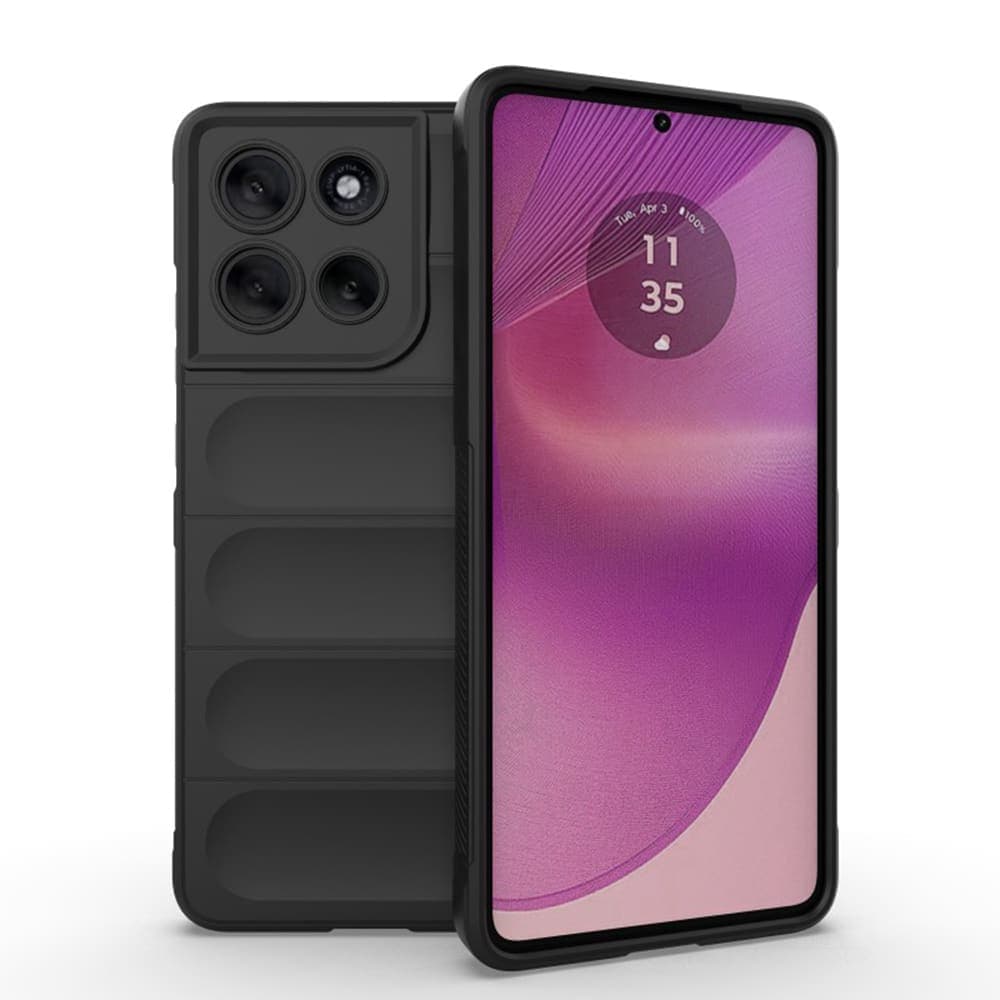 Techsuit Magic Shield - θήκη για Motorola Moto G86 - Μαύρο