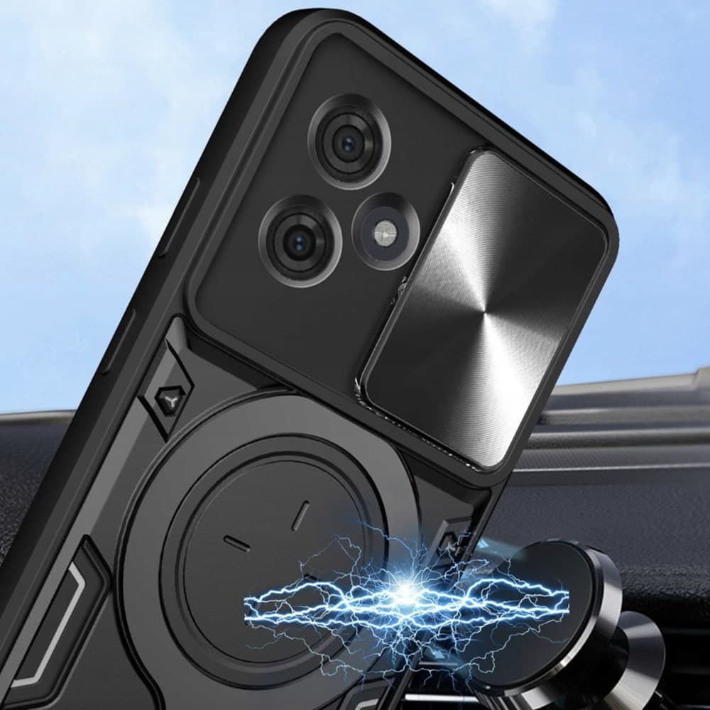 Techsuit CamGuard Pro - θήκη για Motorola Moto G86 - Μαύρο 4