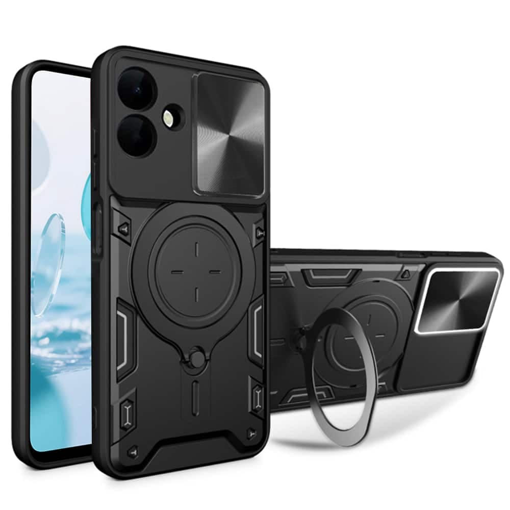 Techsuit CamGuard Pro - θήκη για Samsung Galaxy A07 4G - Μαύρο