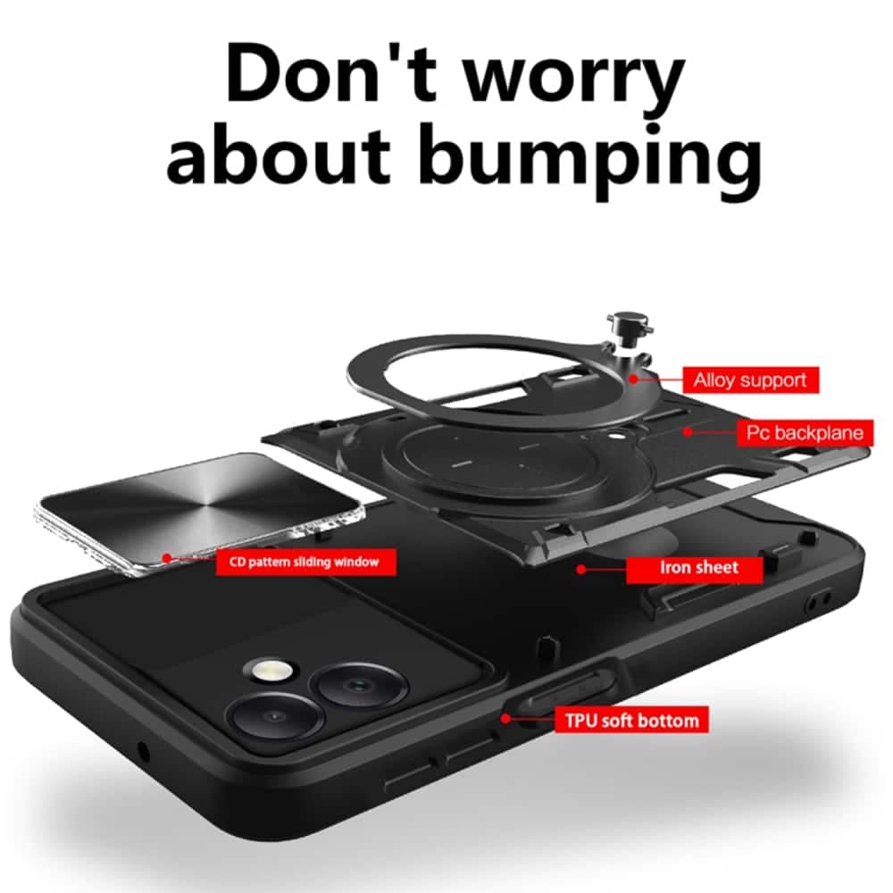 Techsuit CamGuard Pro - θήκη για Samsung Galaxy A07 4G - Μαύρο 2