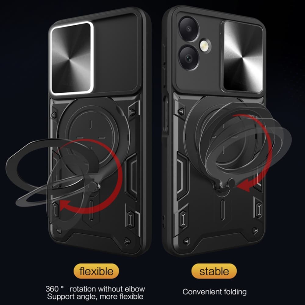 Techsuit CamGuard Pro - θήκη για Samsung Galaxy A07 4G - Μαύρο 3