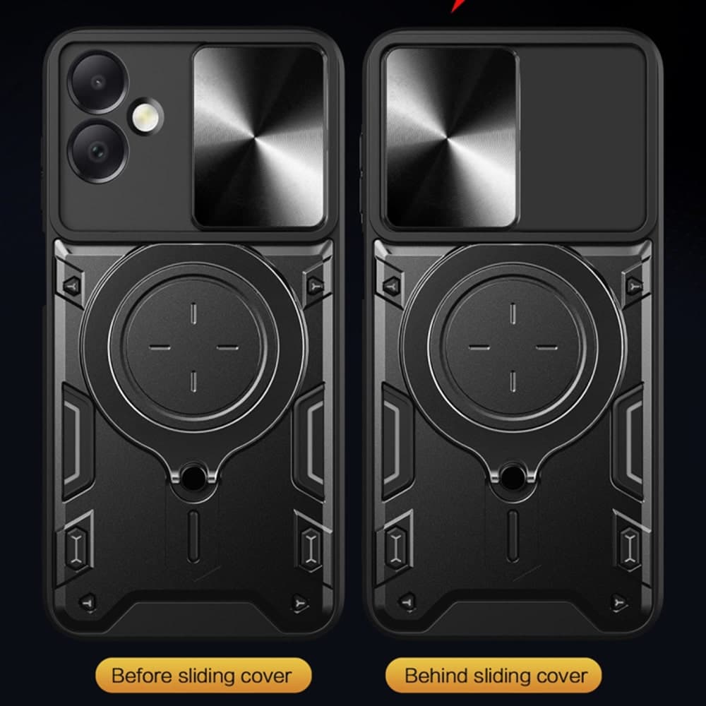Techsuit CamGuard Pro - θήκη για Samsung Galaxy A07 4G - Μαύρο 6