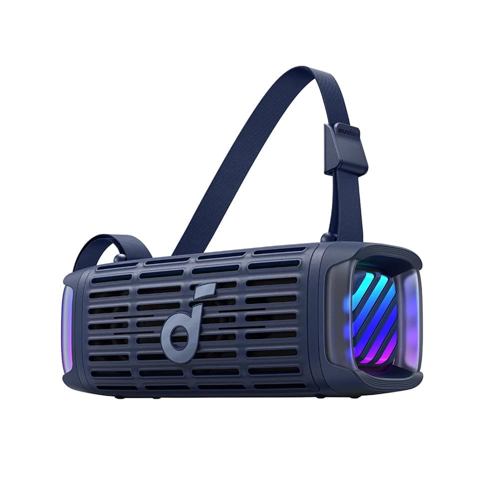 Ηχείο Bluetooth Anker SoundCore Boom 3i, 50W, RGB, Αδιάβροχο, Μπλε D5100030