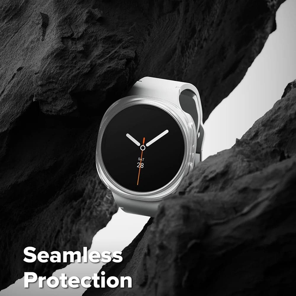 Ringke - Λεπτή + Προστατευτική Οθόνη - Samsung Galaxy Watch8 44mm - Ματ Μαύρο 2