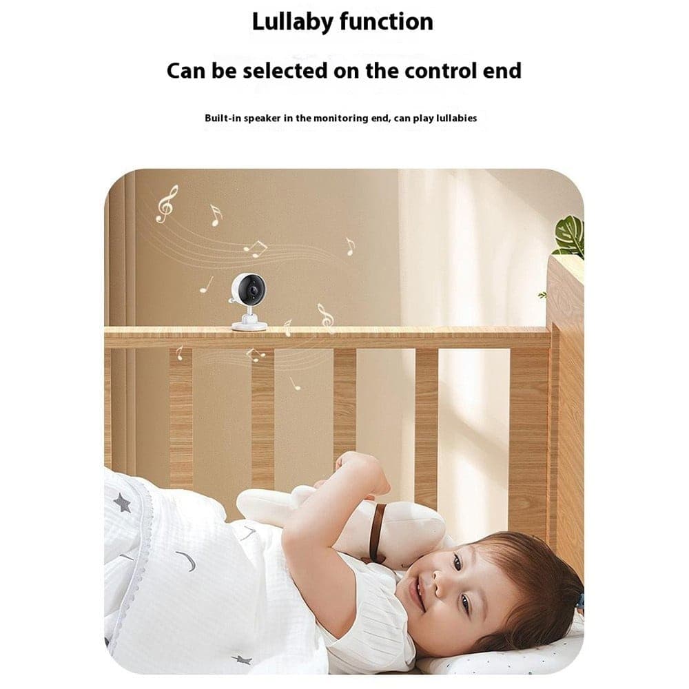 Yesido - Baby Monitor (km26) - 3.5inch Lcd Display, Night Vision, 2.4g Wireless Camera  - White 14