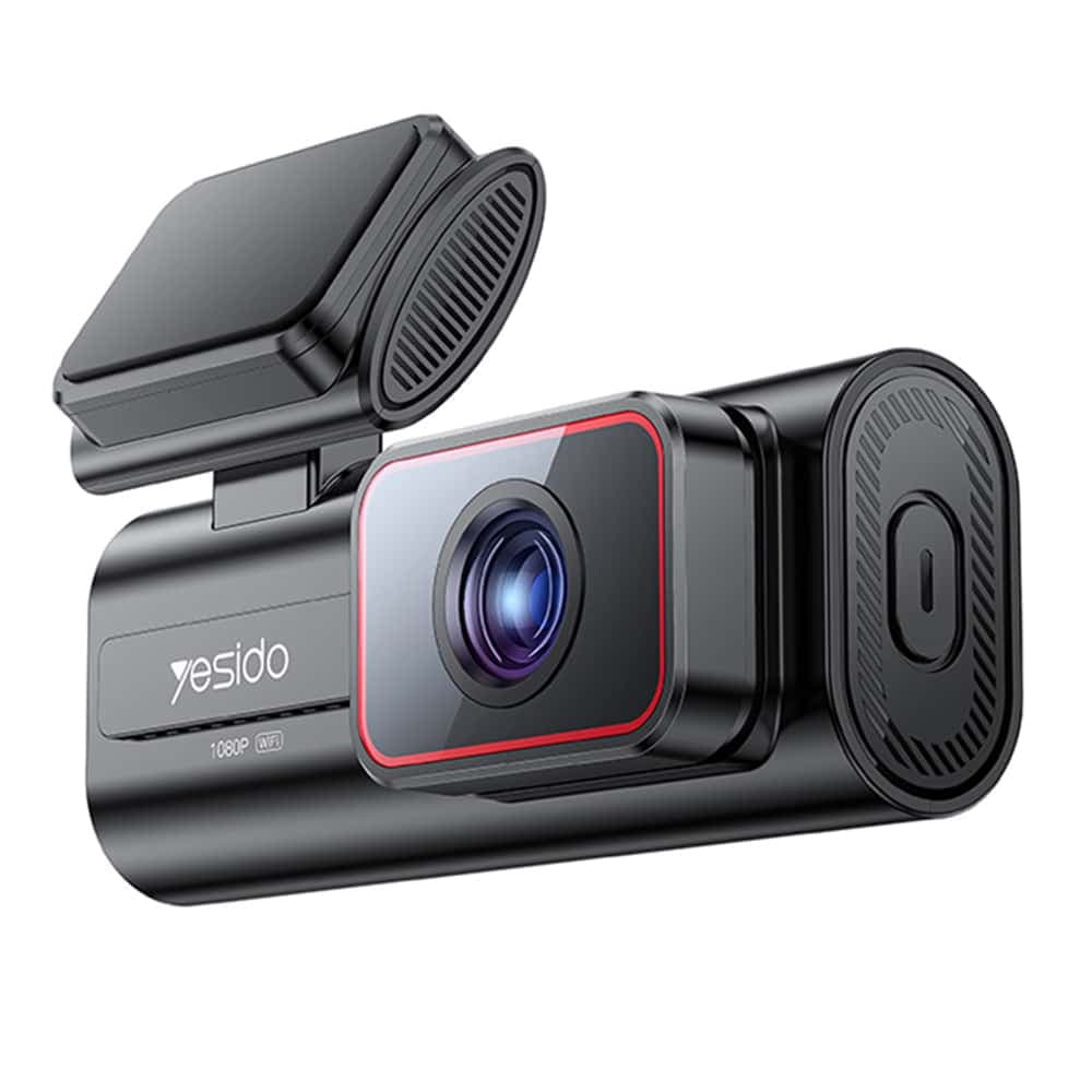 Yesido - Dash Camera (km21) - Full Hd 1080p, 145° Angle Range, 1.47" Ips Built-In Screen - Black