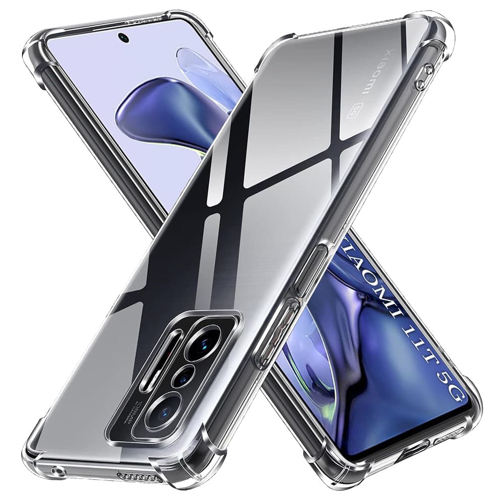 Techsuit Shockproof Clear Silicone - θήκη για Xiaomi 11T - Διάφανο