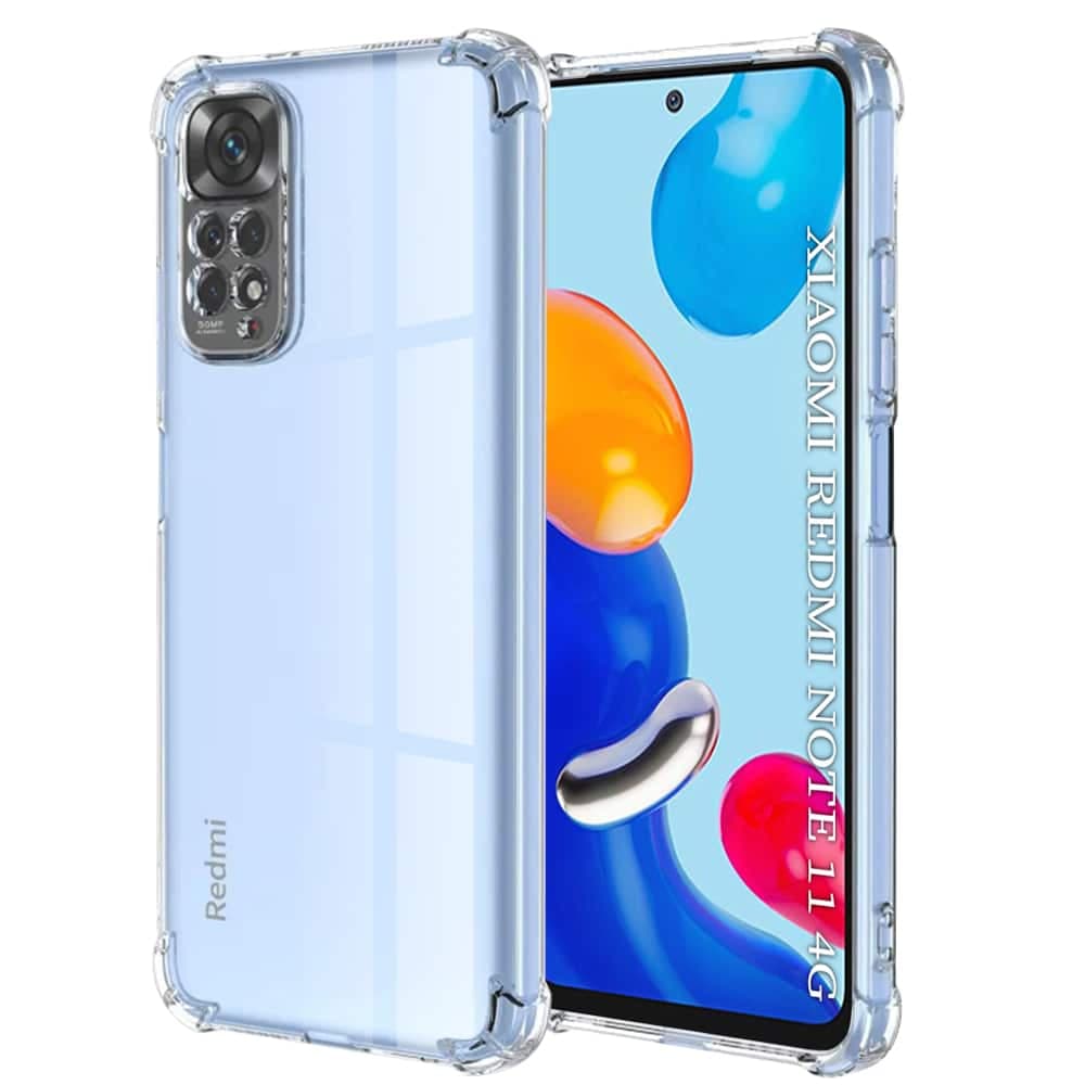Techsuit Shockproof Clear Silicone - θήκη για Xiaomi Redmi Note 11 - Διάφανο