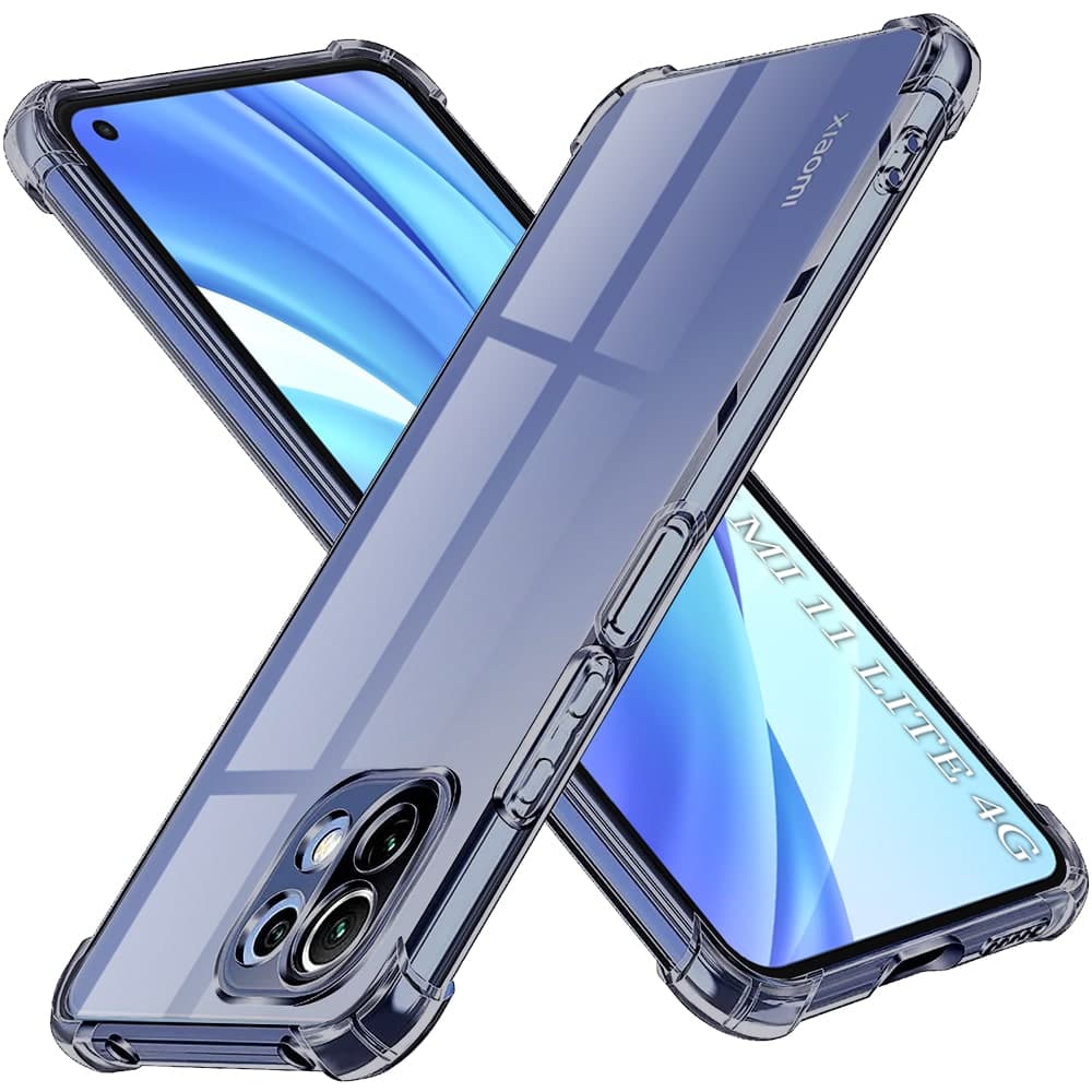 Techsuit Shockproof Clear Silicone - θήκη για Xiaomi Mi 11 Lite - Διάφανο
