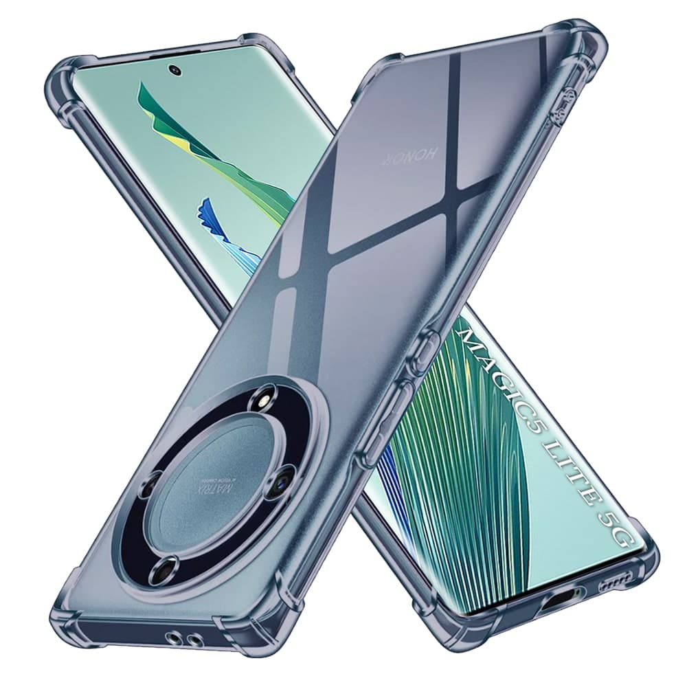 Techsuit Shockproof Clear Silicone - θήκη για Honor Magic5 Lite - Διάφανο