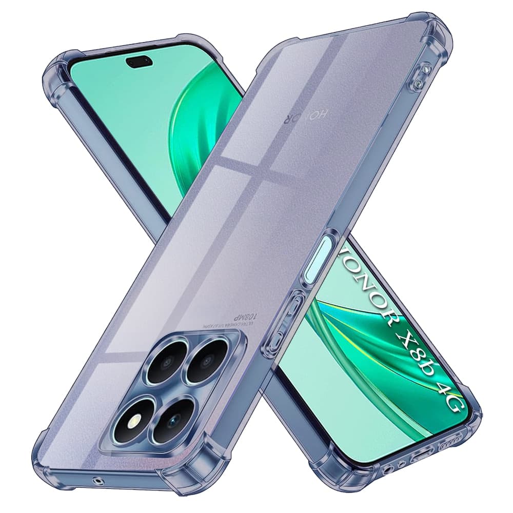 Techsuit Shockproof Clear Silicone - θήκη για Honor X8b - Διάφανο