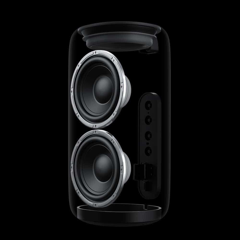 Mcdodo - Portable Wireless Speaker (bs-1410) - With Colorful Lights, Bluetooth V5.3, 1200mah, Ipx4 - Black 5