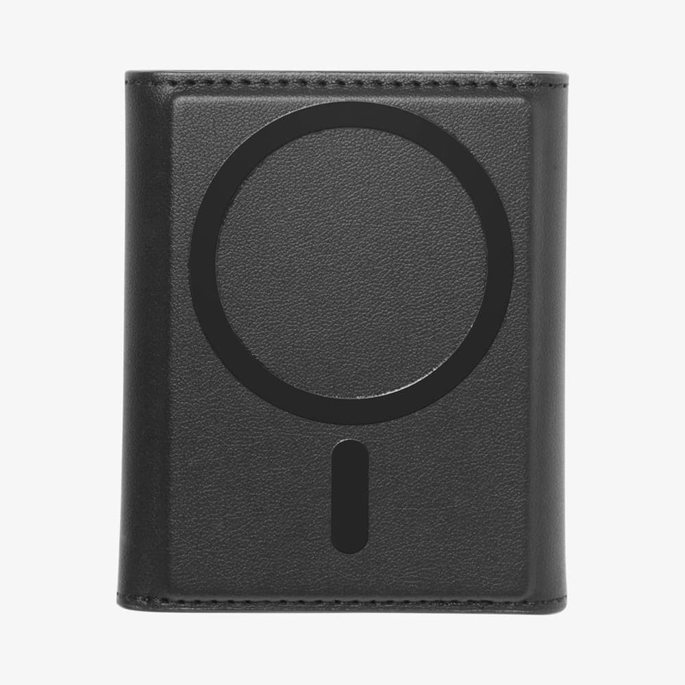 Spigen - Magsafe Wallet Valentinus Pro - 3 Cards Storage, Universal, Magnetic Grip, Slim Design, Secure Fit - Black 5