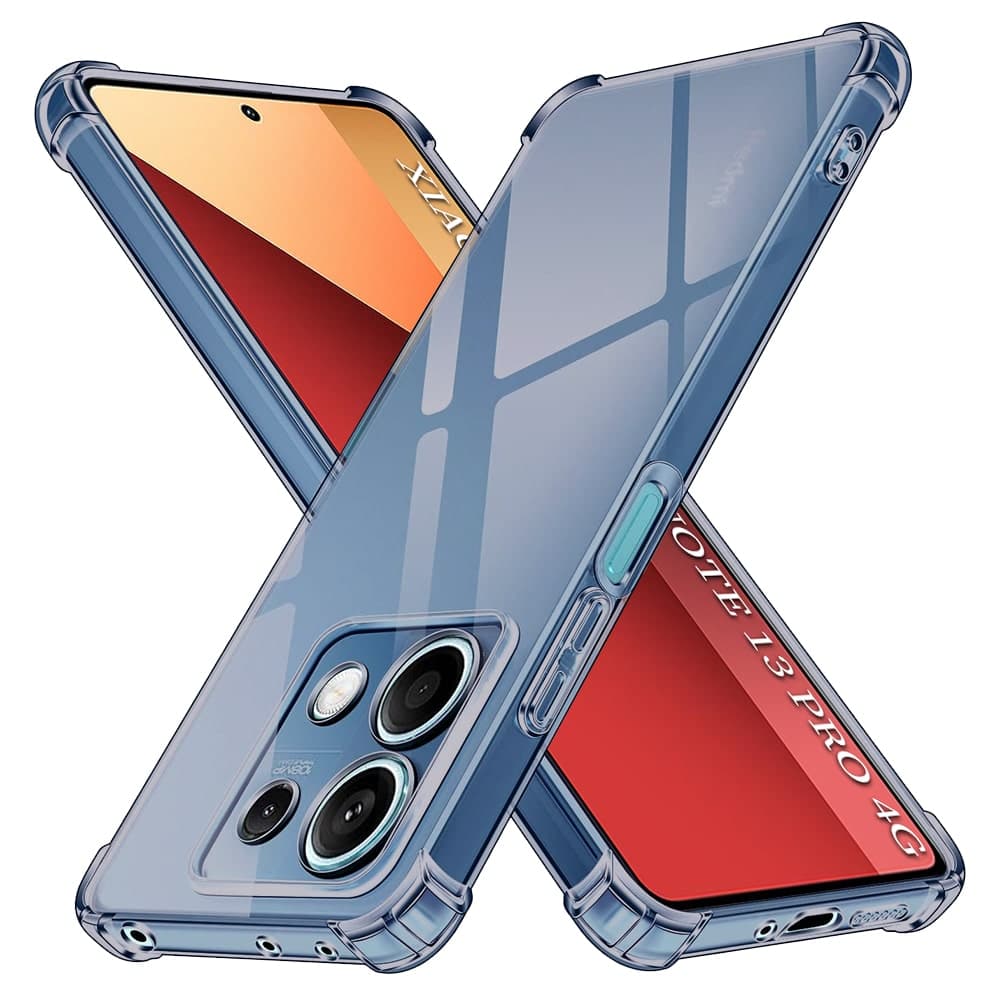 Techsuit Shockproof Clear Silicone - θήκη για Xiaomi Redmi Note 13 Pro / Poco M6 - Διάφανο
