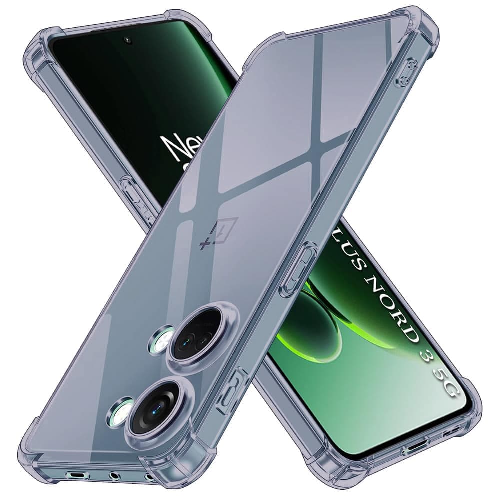 Techsuit Shockproof Clear Silicone - θήκη για Oneplus Nord 3 - Διάφανο