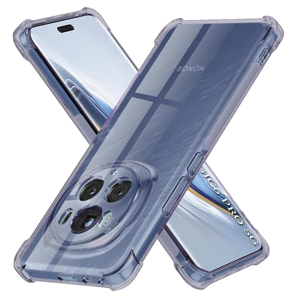 Techsuit Shockproof Clear Silicone - θήκη για Honor Magic6 Pro - Διάφανο