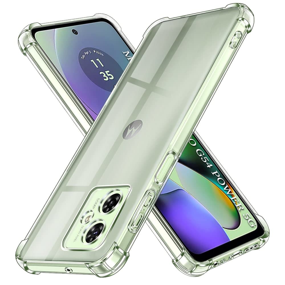 Techsuit Shockproof Clear Silicone - θήκη για Motorola Moto G54 Power - Διάφανο