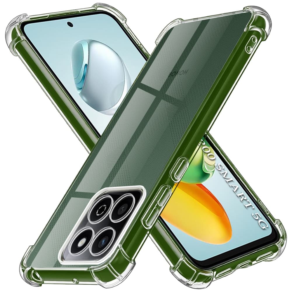 Techsuit Shockproof Clear Silicone - θήκη για Honor 200 Smart - Διάφανο