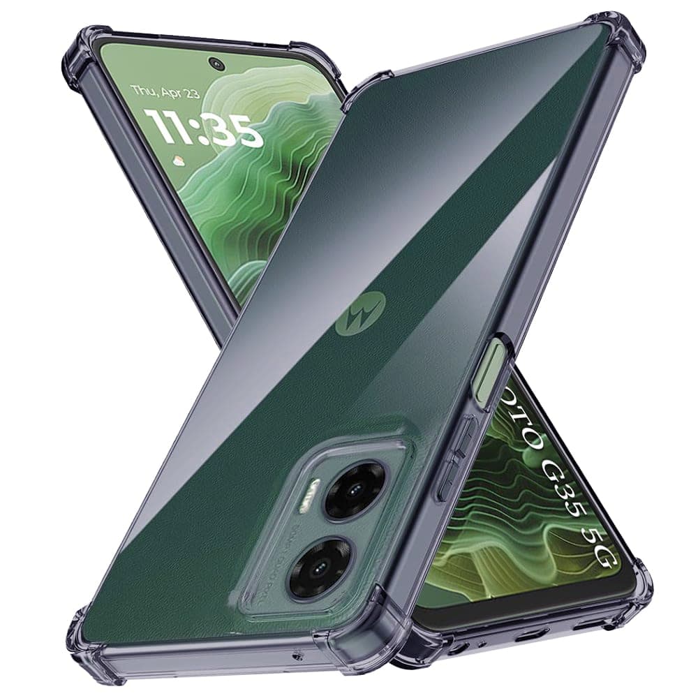 Techsuit Shockproof Clear Silicone - θήκη για Motorola Moto G35 - Διάφανο