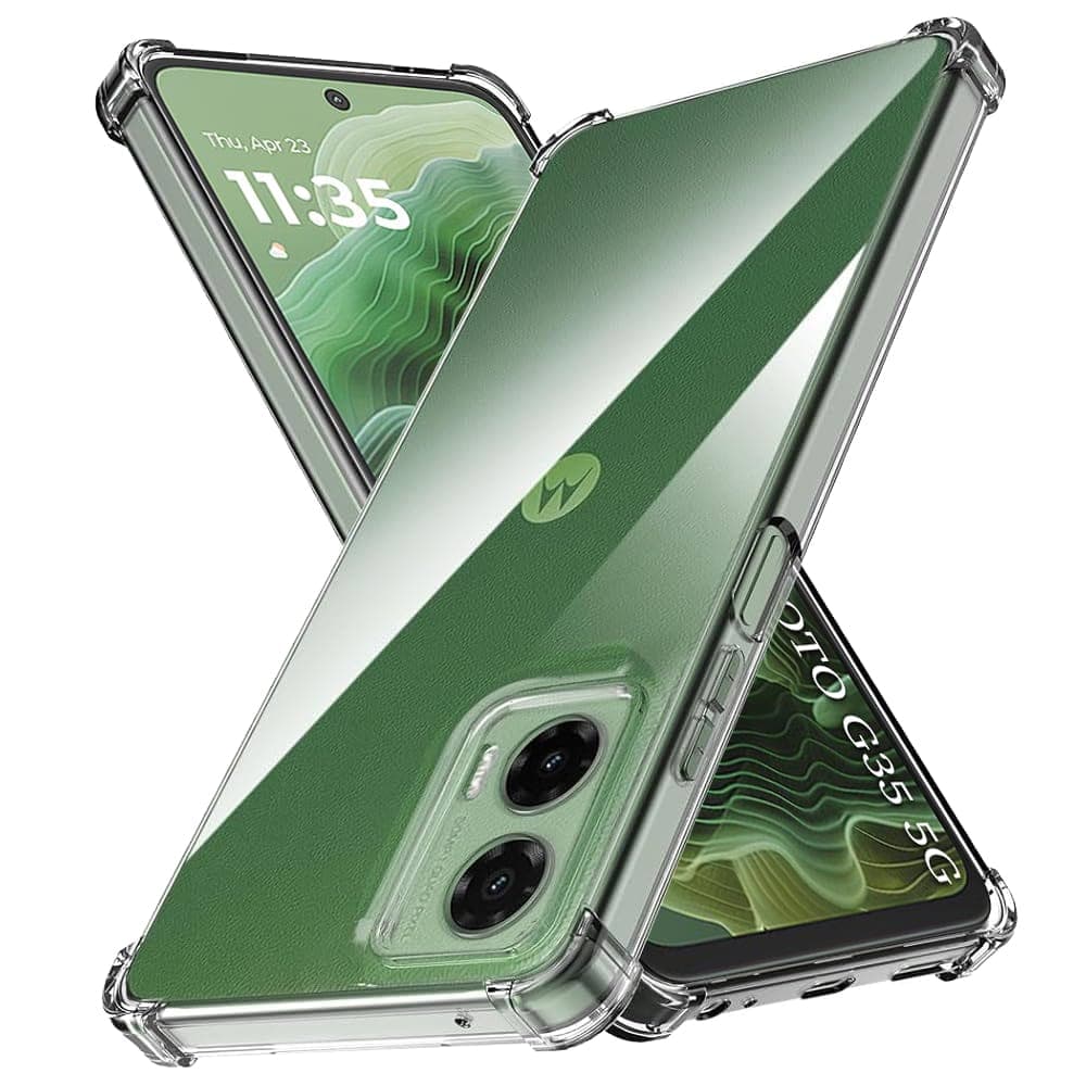 Techsuit Shockproof Clear Silicone - θήκη για Motorola Moto G35 - Διάφανο