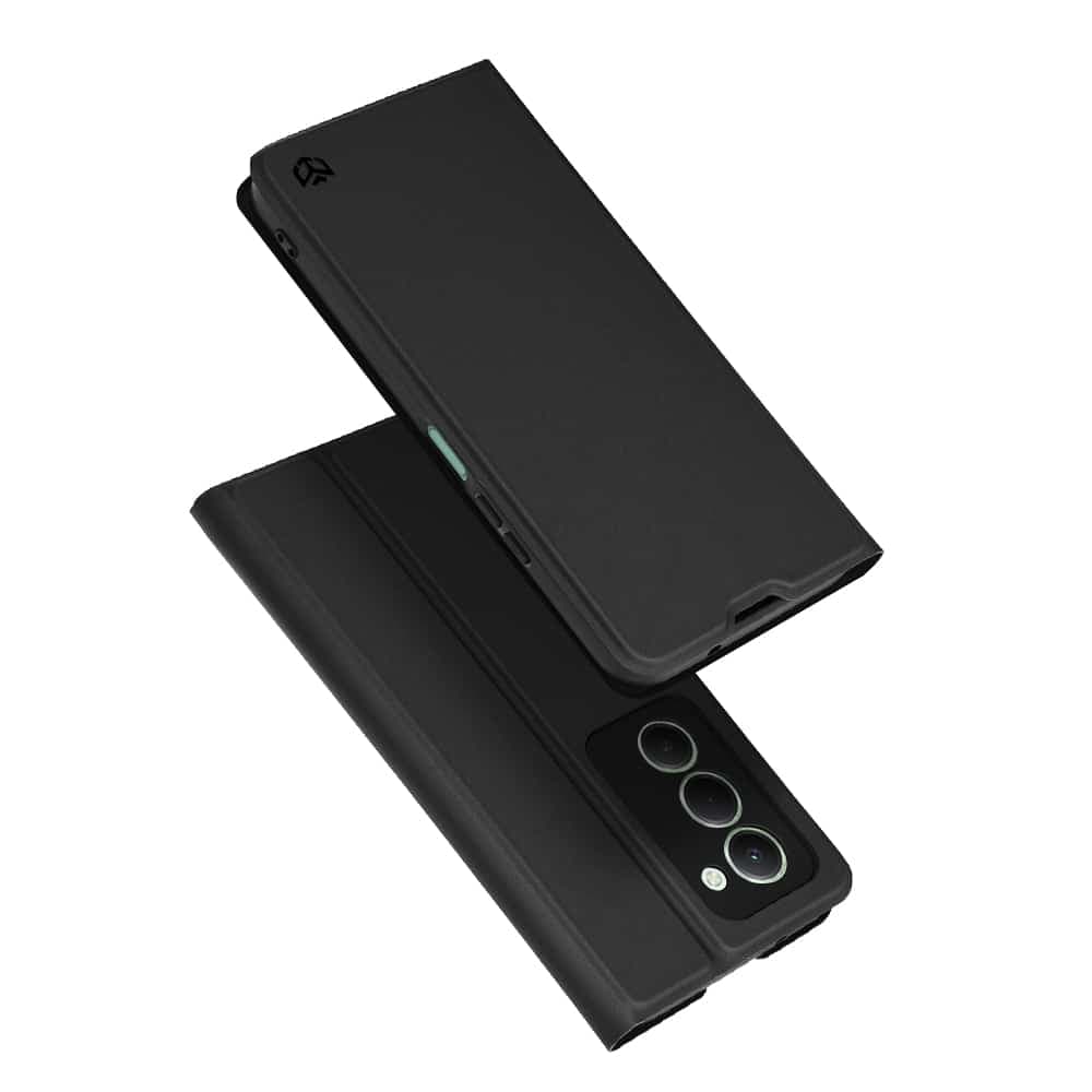 Techsuit Magskin Book - θήκη για Xiaomi Redmi 15 / 15C - Μαύρο