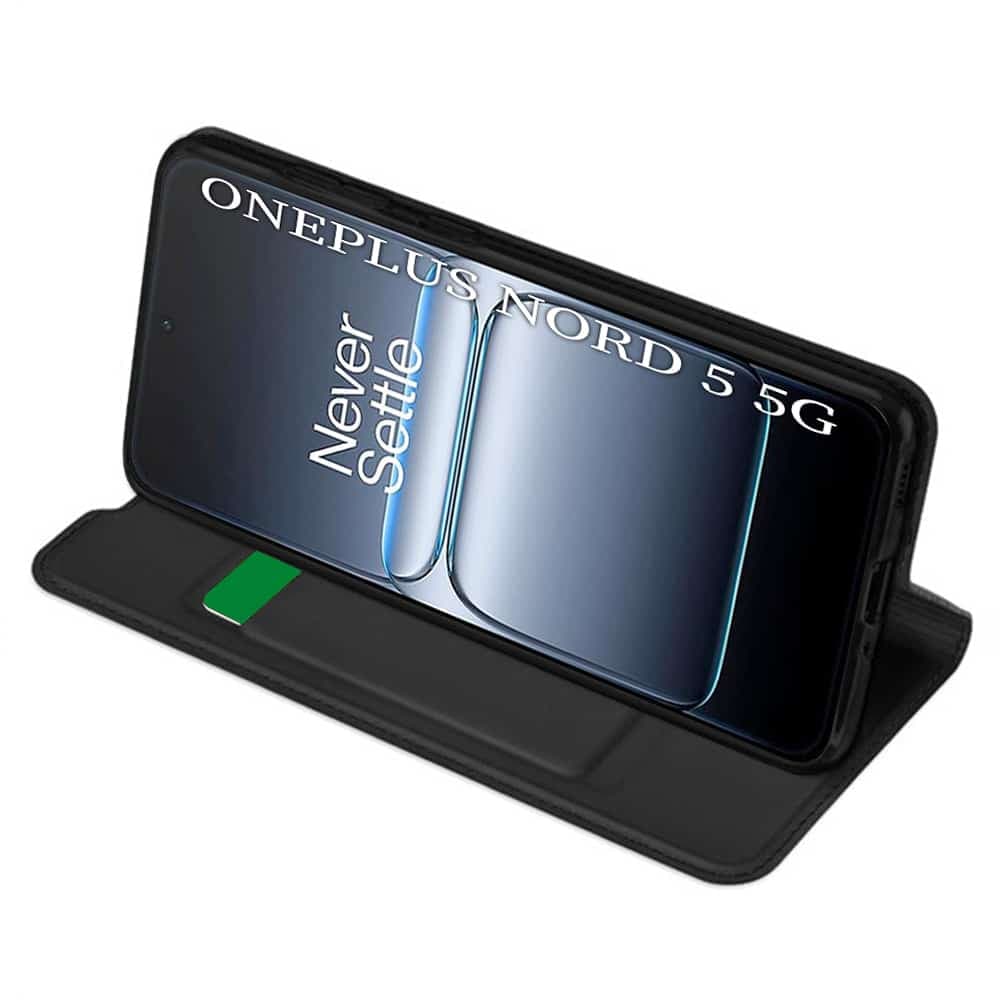 Techsuit Magskin Book - θήκη για Oneplus Nord 5 - Μαύρο 2