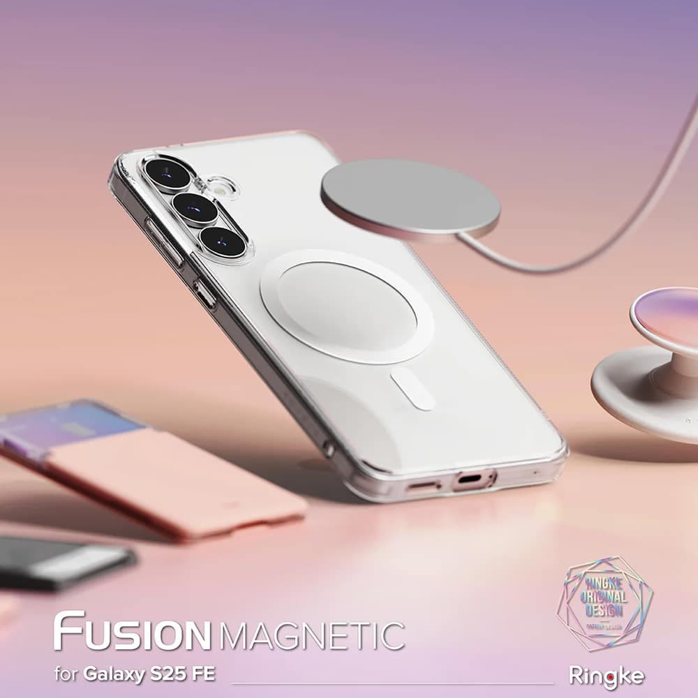 Ringke Fusion MagSafe - θήκη για Samsung Galaxy S25 FE - Διάφανο 2