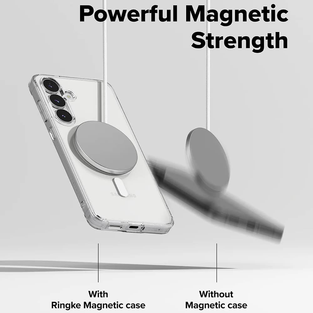 Ringke Fusion MagSafe - θήκη για Samsung Galaxy S25 FE - Διάφανο 5