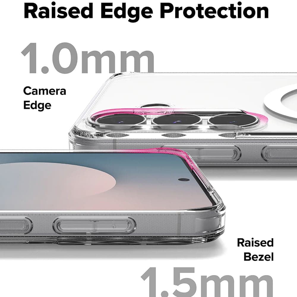 Ringke Fusion MagSafe - θήκη για Samsung Galaxy S25 FE - Διάφανο 7