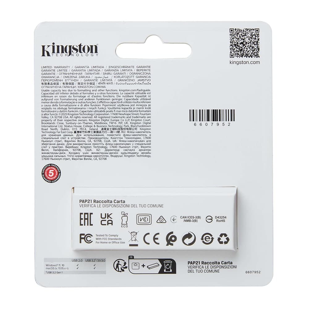 KINGSTON USB FLASH DTXS/64GB 4