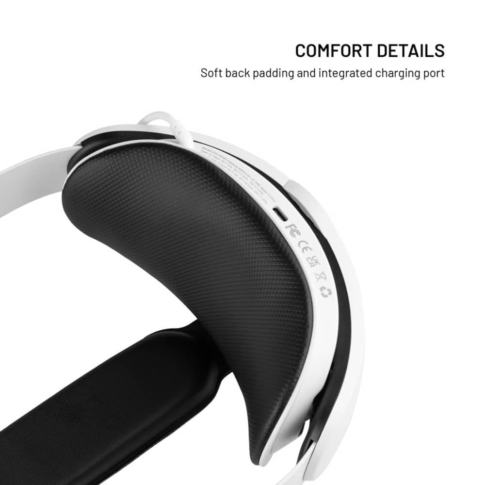 Fixed - Vr Power Headstrap (fixmq-Phs-Wh) - For Meta Quest 3/3s, 6000mah, Adjustable, Led Indicator, Soft Padding - White 4