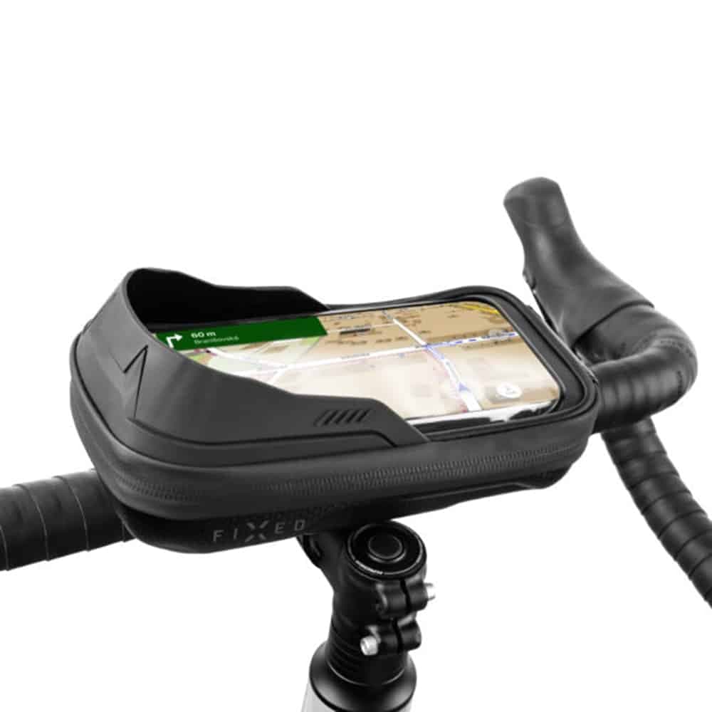 Fixed - Bike Holder Bikee Bag 2 (fixbib2-Bk) - For Bicycle/motocycle, Multi-Compartment, Adjustable, Max. 6.8", - Black 5