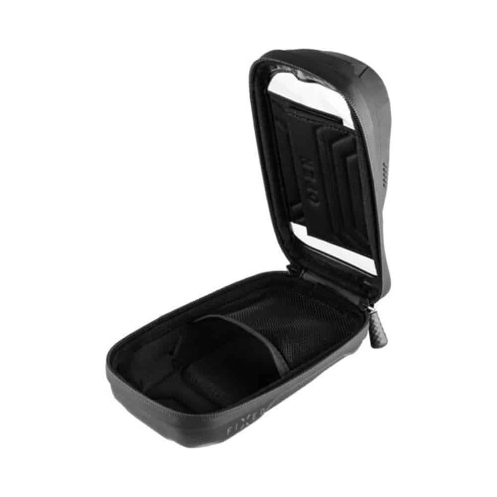 Fixed - Bike Holder Bikee Bag 2 (fixbib2-Bk) - For Bicycle/motocycle, Multi-Compartment, Adjustable, Max. 6.8", - Black 2