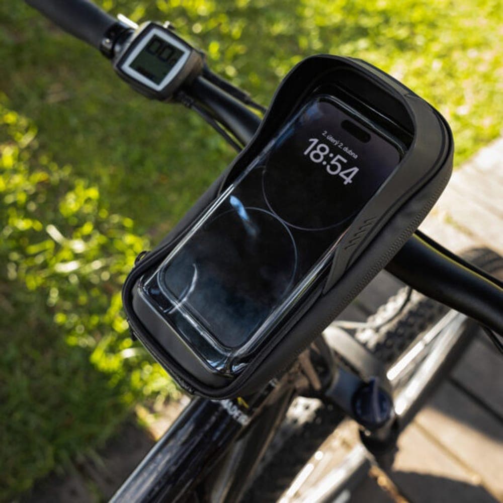 Fixed - Bike Holder Bikee Bag 2 (fixbib2-Bk) - For Bicycle/motocycle, Multi-Compartment, Adjustable, Max. 6.8", - Black 9
