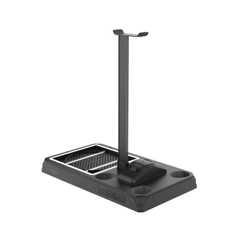Fixed - Multifunctional Station (fixxb-Mcs-Bk) - For Xbox Series X/s, 12 Boxed Games, Dual Charging Controllers, Led Lightning - Black 2