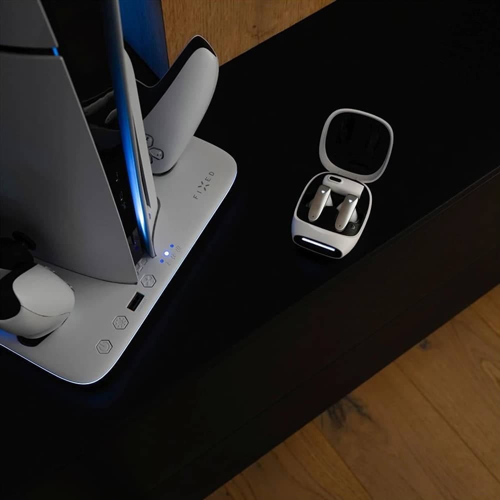 Fixed - Wireless Game Pods (fixpds-G-Wh) - Dual Connectivity, Touch Control, Enc Technology, Ipx4 Waterproof - White 7