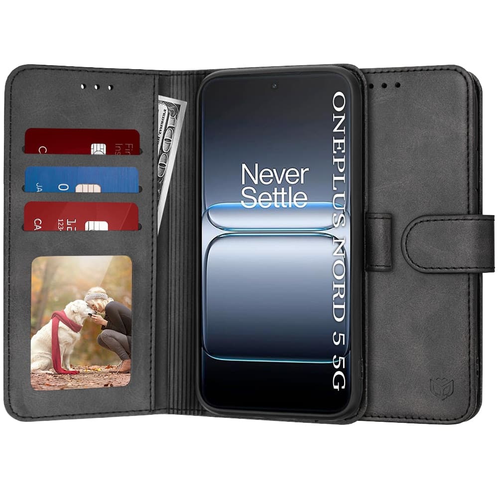 Techsuit Diary Book - θήκη για Oneplus Nord 5 - Μαύρο