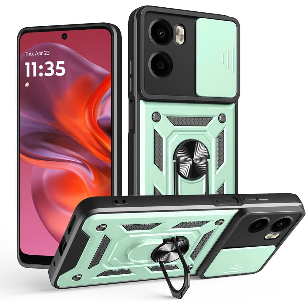 Techsuit - Σειρά Camshield - Motorola Moto G05 / E15 - Πράσινο