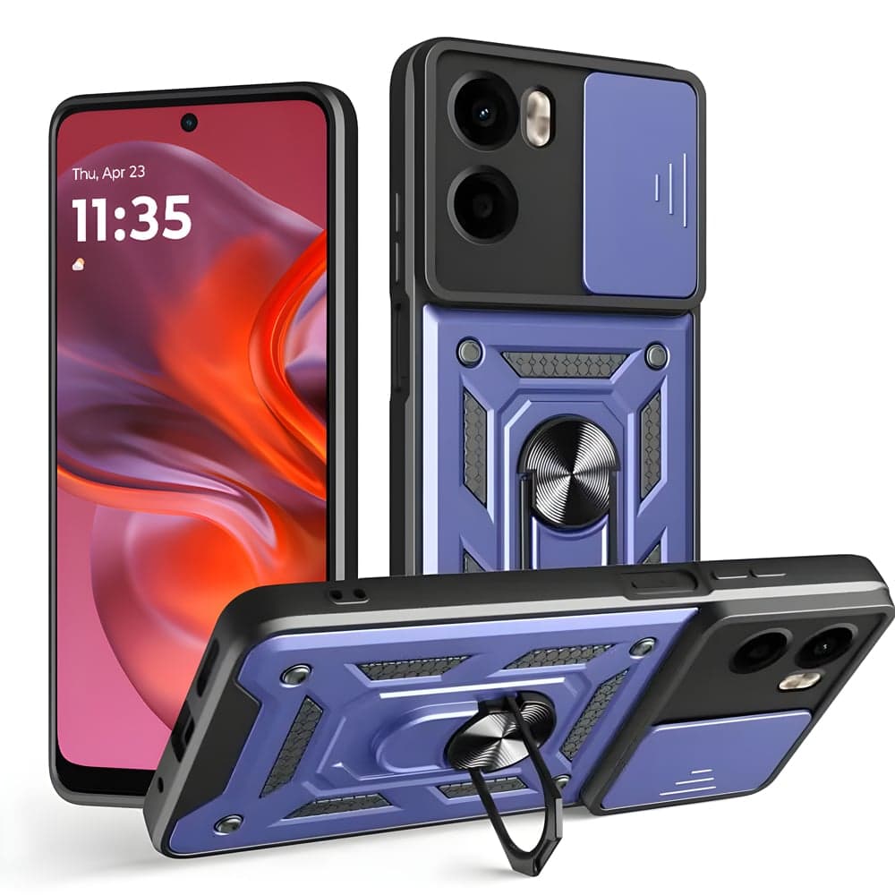 Techsuit - Σειρά Camshield - Motorola Moto G05 / E15 - Μπλε