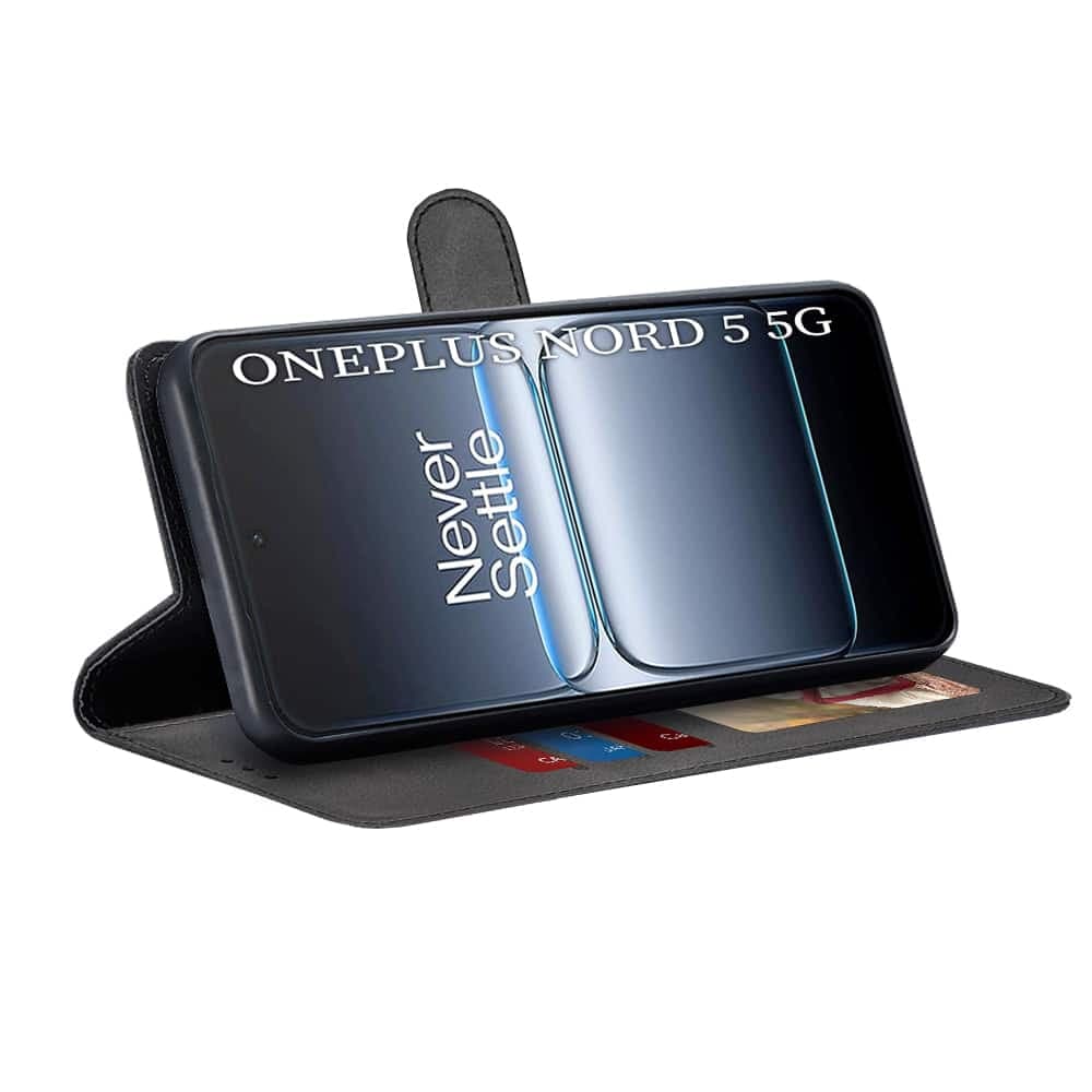 Techsuit Diary Book - θήκη για Oneplus Nord 5 - Μαύρο 2
