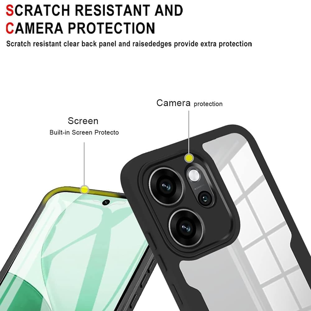 Techsuit ColorVerse 360 Series - θήκη για Oppo Reno14 / F FS 5G - Διάφανο 3
